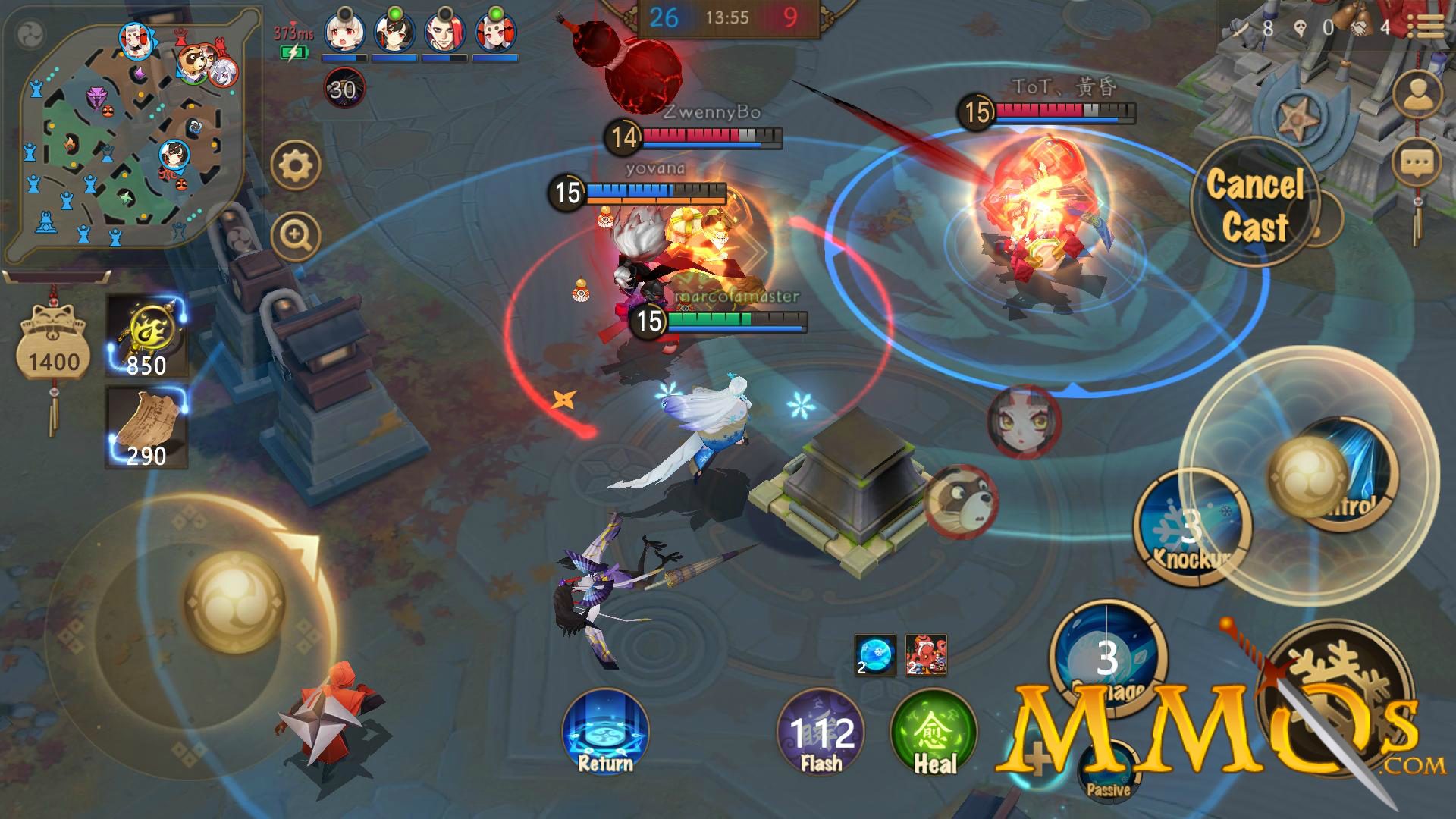 Celestial duel atop the Sakura-cloaked shrine
